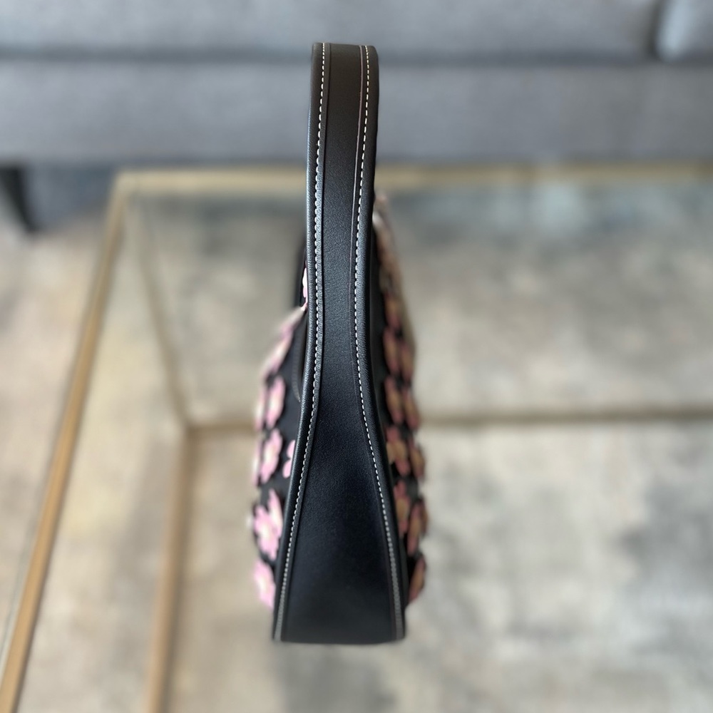 Coach Coachtopia Mini Ergo Flower Bag Leather Bubblegum Pink Limited Edition - Picture 5 of 11